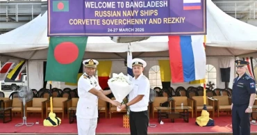 2  Russian navy ships arrive in Chittagong on goodwill visit
