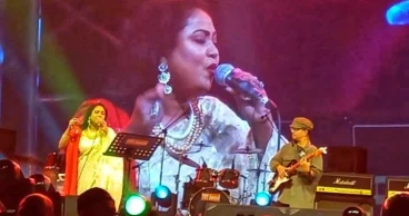 Star-studded ‘Shobar Agey Bangladesh’ concert draws massive crowd at Manik Mia Avenue