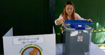 Myanmar holds final election round with military assured of control