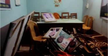 Miscreants vandalize BNP office in Natore
