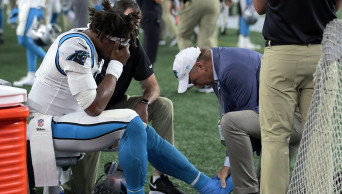 Panthers optimistic Cam Newton will be ready for opener