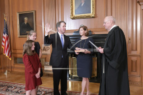 Kavanaugh sworn to high court after rancorous confirmation