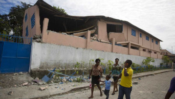 Strong aftershock rattles north Haiti day after deadly quake