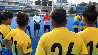 Bangladesh women’s hockey team to play first foreign opponent Tuesday