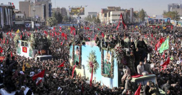 Stampede kills 56 at funeral for Iranian general slain by US