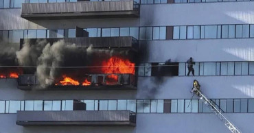 Man, 19, gravely injured in Los Angeles high-rise fire dies