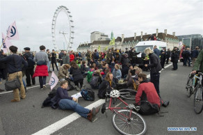 Nearly 300 arrests confirmed during first day of disruption in central London