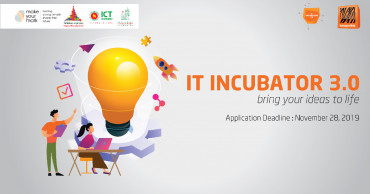 Application procedure for Startups “Banglalink IT Incubator” begins