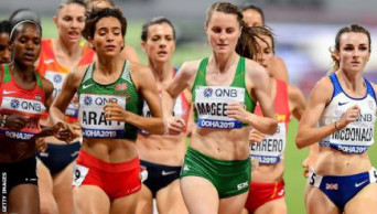 Final results of women's 1500m at athletics world championships in Doha