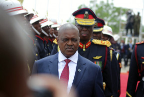 Botswana's president sworn in after stable election