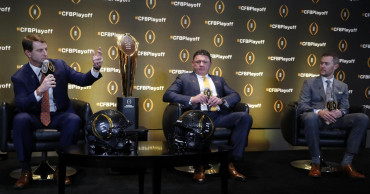 Familiar face missing as playoff coaches gather in Atlanta