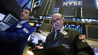 Big losses for railroads pull industrial companies lower