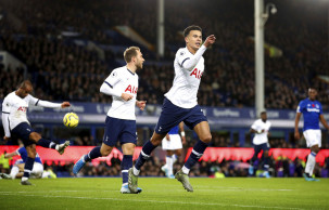 Gomes' injury overshadows Everton's 1-1 draw with Spurs