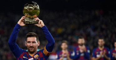 Messi celebrates Balon d'or with his 35th hat-trick as Barca beat Mallorca