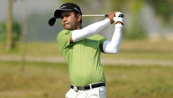 Taiwan Masters Golf: Siddikur advances to 4th slot after round-3