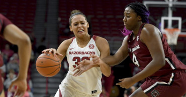 Boston leads No. 1 South Carolina past No. 25 Arkansas 86-65