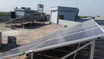 National grid receives solar energy from shrimp enclosure for first time