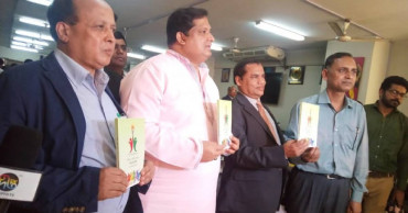 Cover of book ‘Bangladesh in SA Games’ unveiled