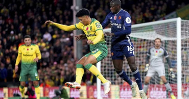 Watford beats relegation rival Norwich for 1st league win