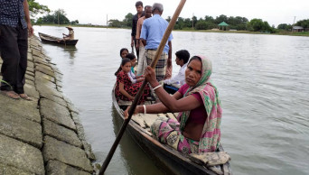 Rowing her way to security