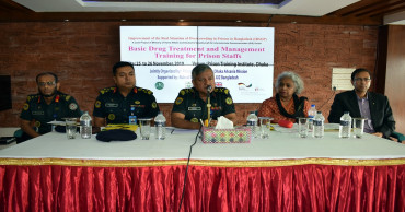 DAM trains prison personnel to prevent drug-dependency among prisoners