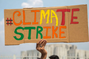 Children rally against climate change in Dhaka