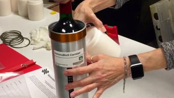 Wine cellar in space: 12 bottles arrive for year of aging