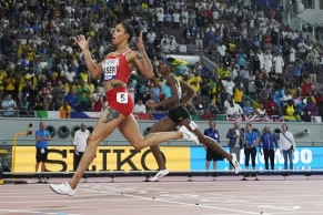 Love it: Husband-wife win silvers in stunning night at track