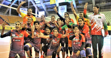 Bangamata Volleyball: Bangladesh beat Kyrgyzstan by 3-2-sets