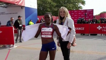 Kenya's Kosgei dreams of running Marathon under 2:10