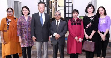 Chinese envoy calls on DU VC