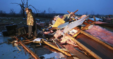 3 dead as suspected twisters, other storms batter the South