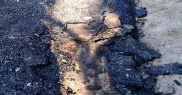 Corruption eats up road project in Chandpur