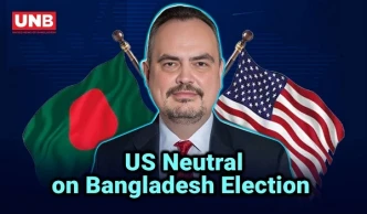 US Says It Will Not Take Sides in Bangladesh Election | Brent T. Christensen | Election 2026 | UNB
