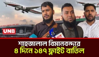 মধ্যপ্রাচ্য সংকটে ঢাকায় ৩৮ ফ্লাইট বাতিল, বিপর্যয় অব্যাহত | Dhaka Airport | Middle East | UNB