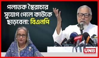 পলাতক স্বৈরাচার সুযোগ পেলে কাউকে ছাড়বেনা: বিএনপি | BNP | Nazrul Islam Khan | UNB