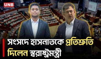 সংশোধনী দিতে চাইলেন হাসনাত; সংসদে যে প্রতিশ্রুতি দিলেন স্বরাষ্ট্রমন্ত্রী | Home Minister | Hasnat | UNB