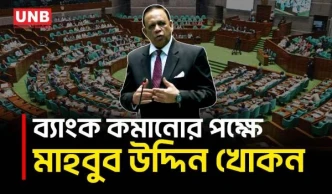 বাংলাদেশে এত ব্যাংকের দরকার নেই, ব্যাংক কমাতে হবে: মাহবুব উদ্দিন খোকন | Parliament | Bank | UNB