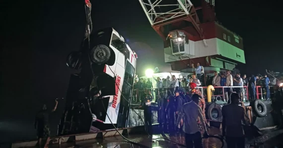 12 confirmed dead, several still missing after bus plunges into river at Daulatdia Ghat