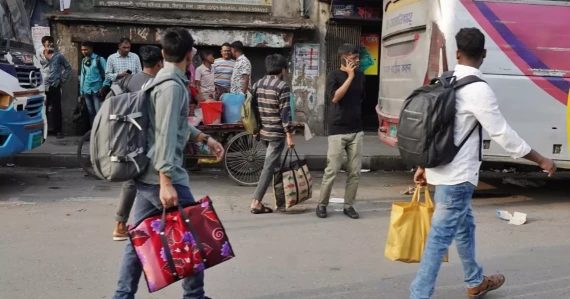 Millions leave Dhaka ahead of Eid; security tightened as terminals overflow