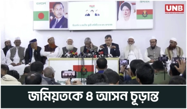 জমিয়তে উলামায়ে ইসলামের সঙ্গে ৪ আসনে বিএনপির সমঝোতা | Election | BNP | UNB