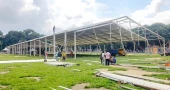 রাষ্ট্রপতির আগমন ঘিরে ঠাকুরগাঁওয়ে উৎসবের আমেজ