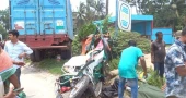 যশোর-খুলনা মহাসড়কে যানবাহনের ত্রিমুখী সংঘর্ষে নিহত ৪