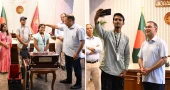 ক্ষুদে সংগীতশিল্পী অনুশ্রী ও নিরাপত্তাকর্মী রাকিবের স্বপ্নপূরণ করলেন প্রধানমন্ত্রী