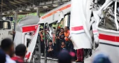 ইন্দোনেশিয়ায় ট্রেন দুর্ঘটনায় নিহত ১৪