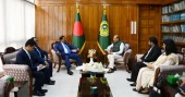 স্পিকার-ডেপুটি স্পিকারকে ভারত সফরের আমন্ত্রণ ত্রিবেদীর