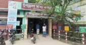 সংস্কারকাজ ফেলে ঠিকাদার উধাও, সাপাহার হাসপাতালে অস্বাস্থ্যকর পরিবেশে দুর্ভোগে রোগীরা