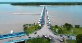 লালমনিরহাটে তিস্তার পানি বিপৎসীমার উপরে, ফের বন্যার আশঙ্কা