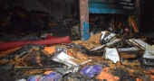 রাতে শপিং মলে আগুন, খুলনায় পুড়েছে পাঁচ দোকান