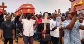 Hundreds mourn 27 students killed in eastern Congo school fire